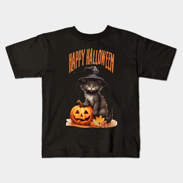 Halloween For Women Kids T-Shirt by MckinleyArt